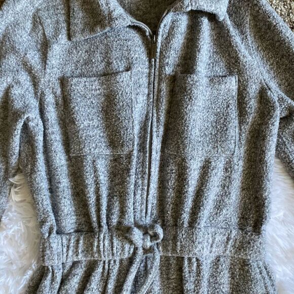 Habitual Pants Jumpsuit One Piece Gray Stretchy Girls Size 12 - Picture 5 of 10